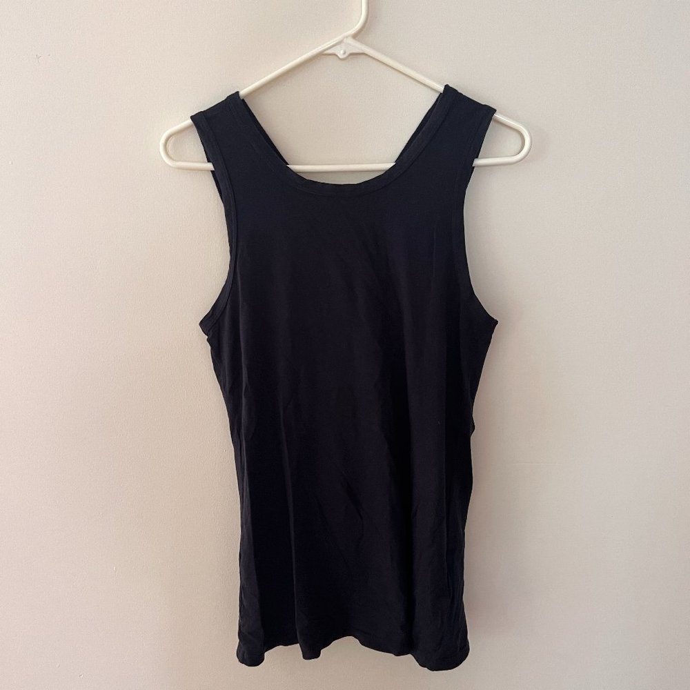 James Perse Navy Tank Top Size 2
